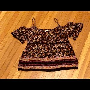 Francesca’s Off-The-Shoulder Blouse